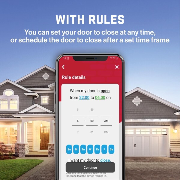 Genie Genie Wall Mount HPc HP Direct Drive WiFi Compatible Smart-Enabled Garage Door Opener - 41410W
