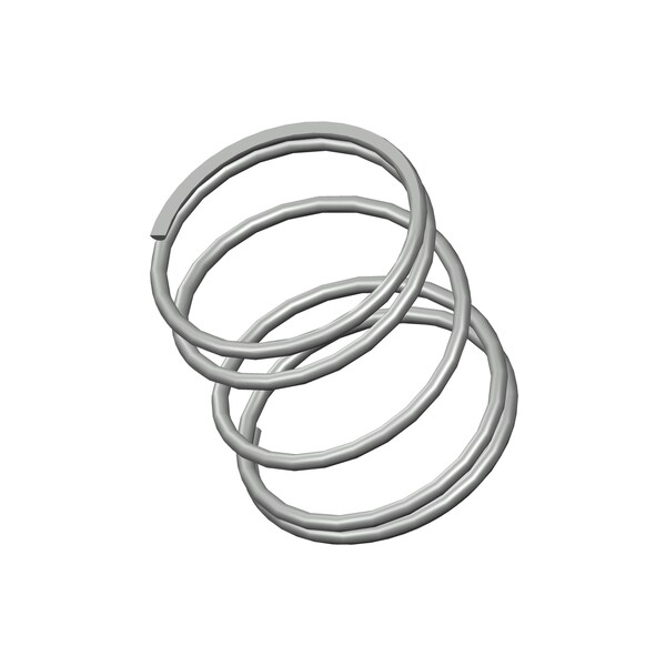 Approved Vendor Compression Spring, O=1.250, L= 1.34, W= .072 R - G609968029