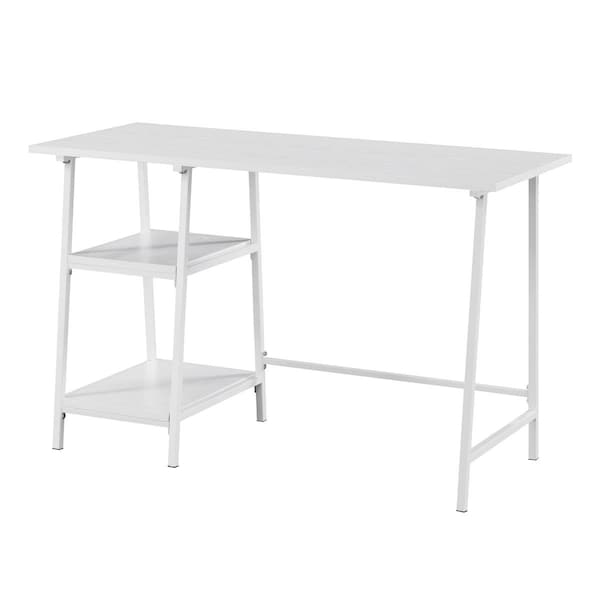 Convenience Concepts Designs2Go Trestle Wood Metal Desk - HI2835952