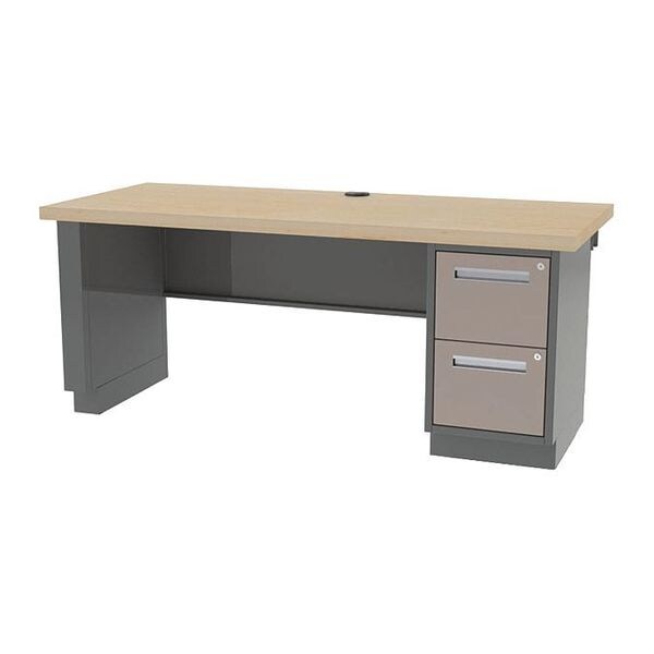 Greene Manufacturing Pre Engineered Work Stations Workstation, 30" D X 29-3/4" H, 60" W X Hardwood, Maple - DT-5AF