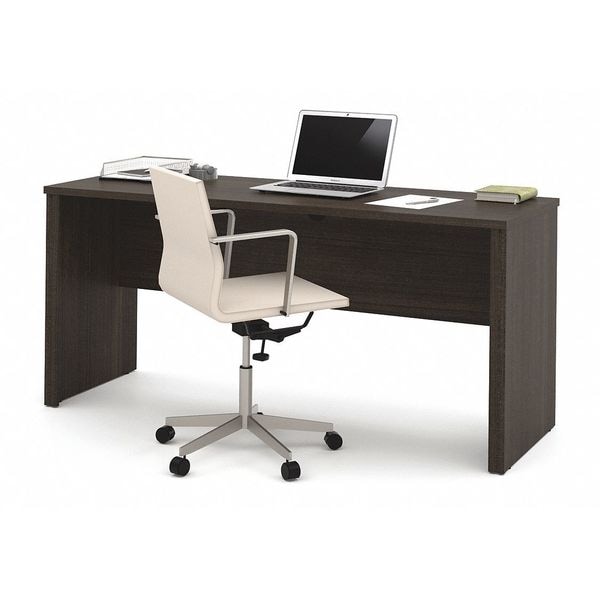 Embassy Credenza Credenza, Embassy, 66", Dark Chocolate, 23.4" D X 30.4" H, 66" W X Melamine, Dark Chocolate - 60612-1179