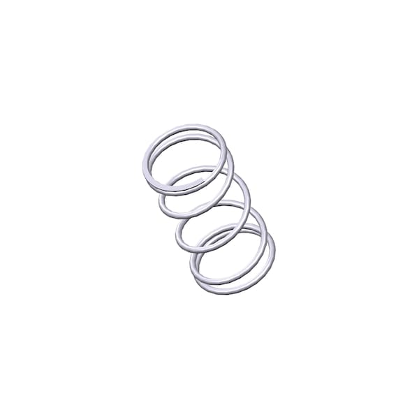 Approved Vendor Compression Spring, O= .843, L= 1.63, W= .0625 - G409976323