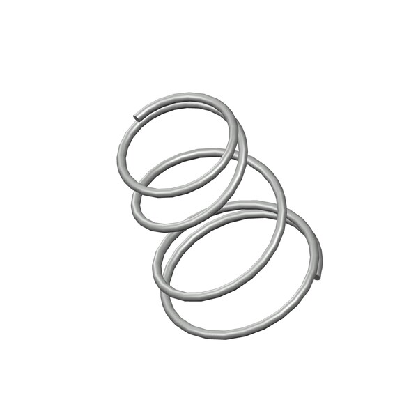 Approved Vendor Taper Spring, Lo= 1.06 , So= 0.8 , W= 0.058 - G609989444