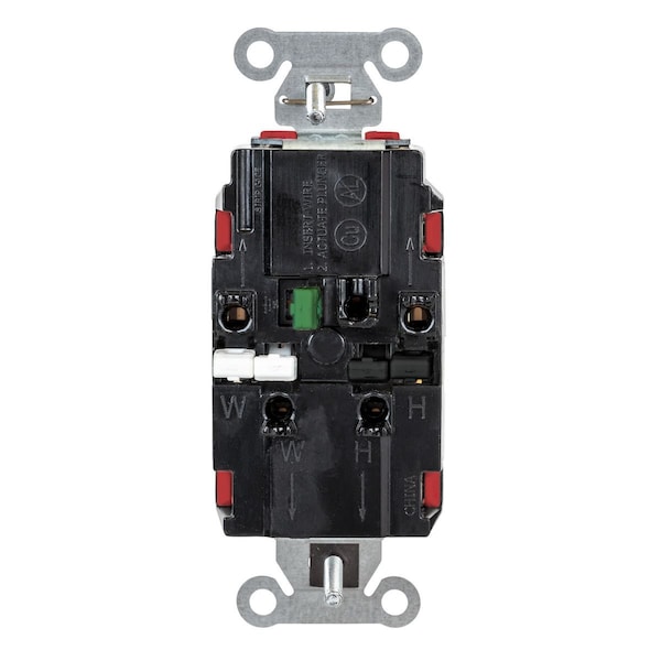 Receptáculo Hubbell, 1 hp, 125V CA, NEMA 5-20R - BR20STR