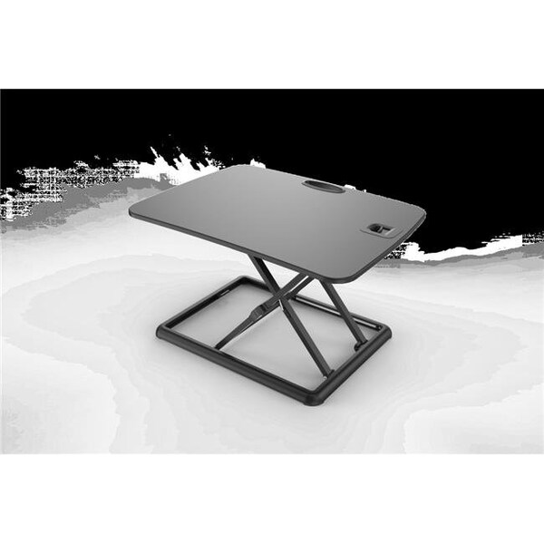 Tygerclaw TygerClaw TYDS13027BLK 15.74 in. Height Adjustable Standing Desk; Black - TYDS13027BLK