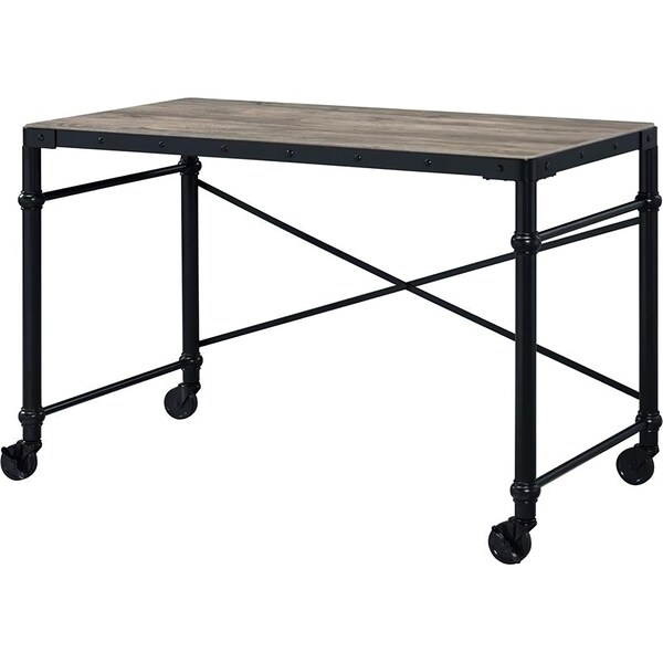 Acme 30 in H, 23 in W X Composite Wood, Metal, Paper Veneer, Oak - ER-010OAK