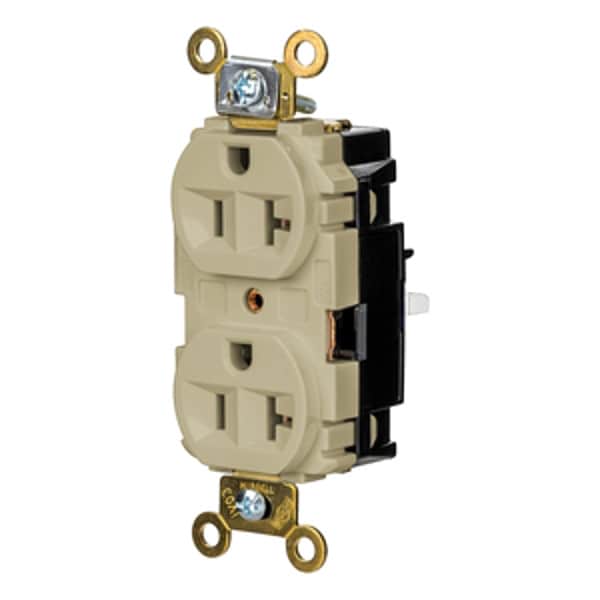 Contacto Hubbell, 1 hp, 125V AC, NEMA 5-20R - HBL5362STI