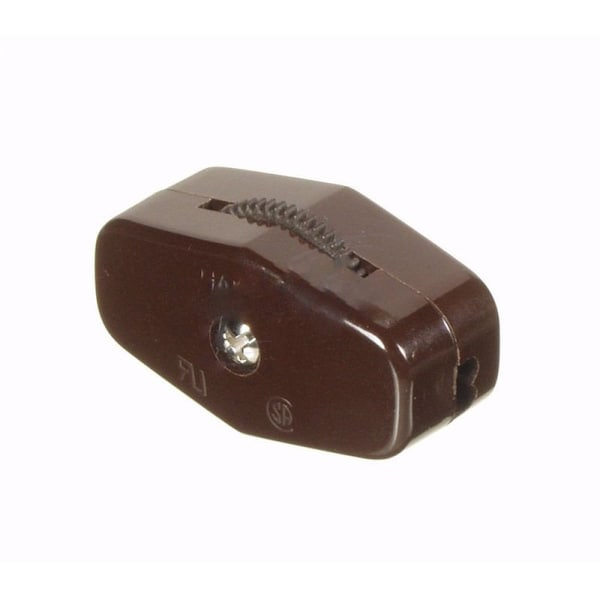 Interruptor de cable único para café de plástico American Imaginations 3-6 AMP - AI-36787
