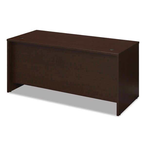 Bush Hutches, 15.38" D X 43.13" H, 71.13" W X Laminate Over Engineered Wood, Hansen Cherry/Graphite Gray - WC24477A1