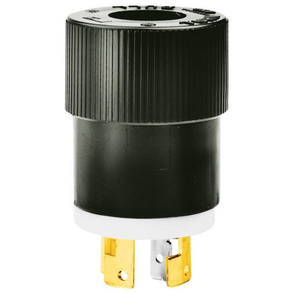 Dispositivo de bloqueo de Bryant, enchufe macho, 20A 120/208V AC, 3 polos 3 cables sin conexión a tierra, no NEMA, terminal de tornillo - 9967