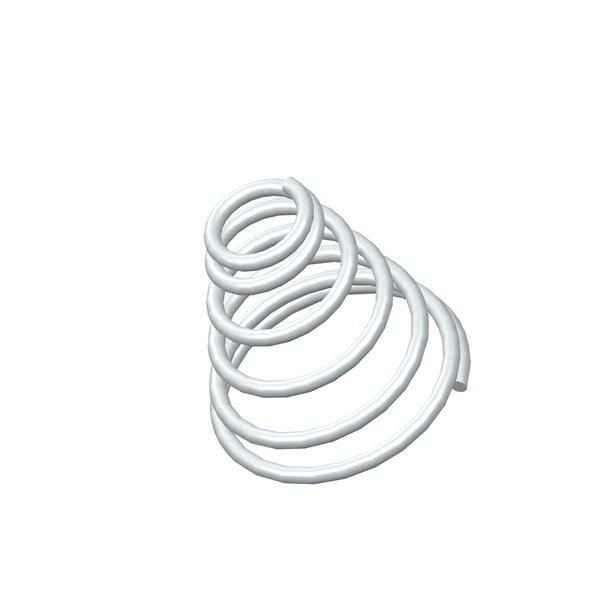 Approved Vendor Taper Spring, Lo= 0.6 , So= 0.25 , W= 0.038 - G809989466