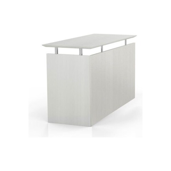 Safco Safco Medina 48-1/2"W Non-Handed Return 48-1/2"W x 20"D x 29-1/2"H Sea Salt - MNRTTSS