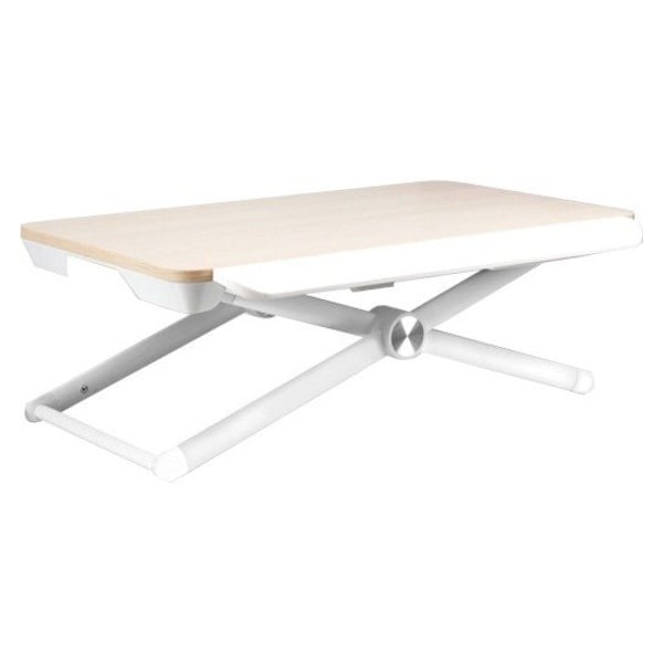 Aluratek Multipurpose Desktop Riser Adjustable Ergonomic Standing Desk, 12 in D X 12.5 in H, 20.5 in W X - ASD17F