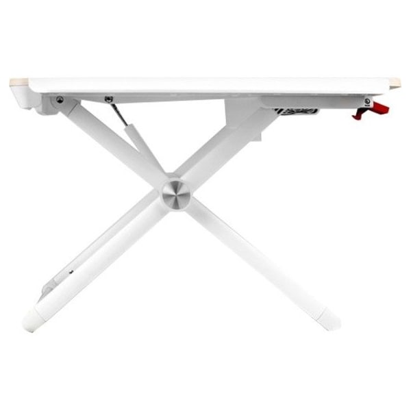 Aluratek Multipurpose Desktop Riser Adjustable Ergonomic Standing Desk, 12 in D X 12.5 in H, 20.5 in W X - ASD17F