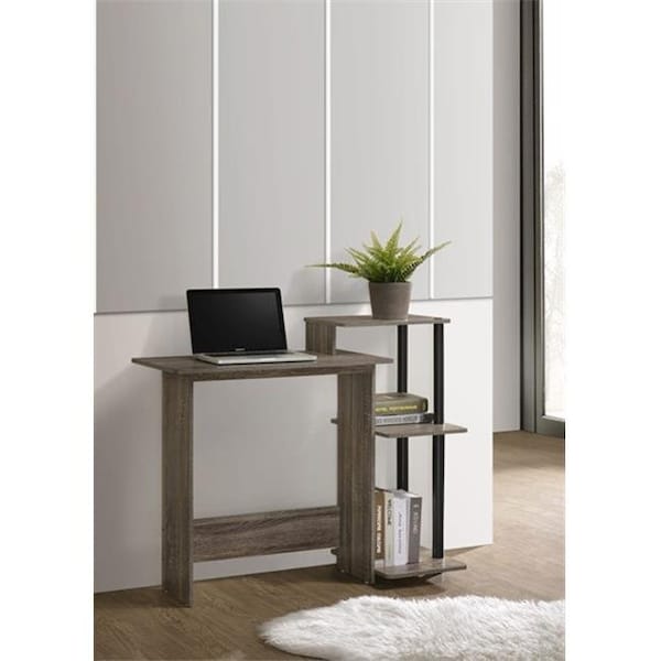 Progressive Furniture Progressive Furniture I217-40 Pheonix Desert Gray Computer Desk - I217-40