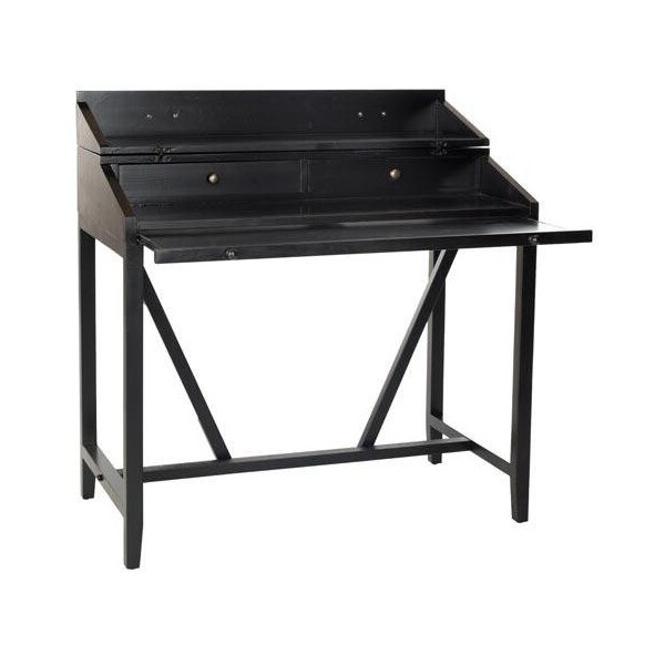 Safavieh Wyatt Writing Desk - Black - AMH6509B