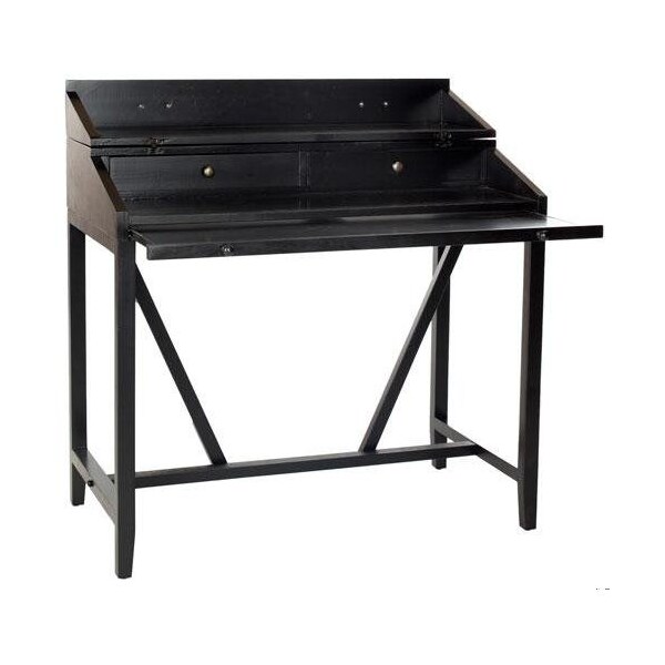 Safavieh Wyatt Writing Desk - Black - AMH6509B
