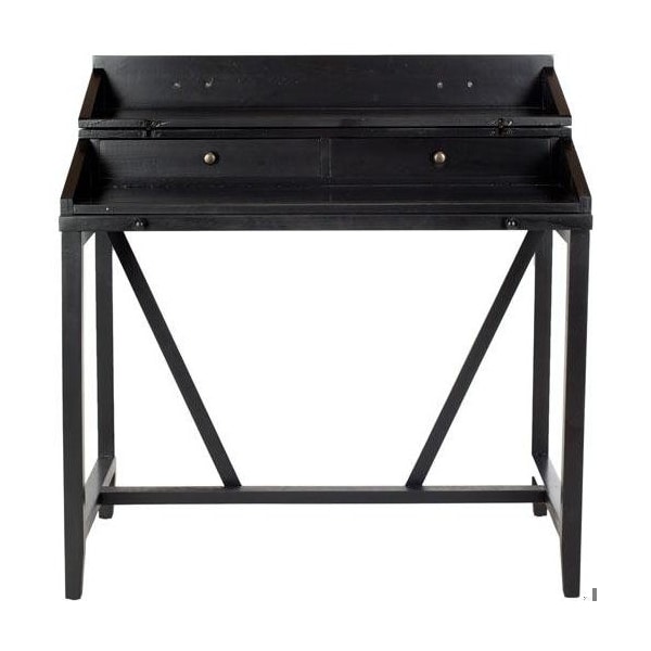 Safavieh Wyatt Writing Desk - Black - AMH6509B