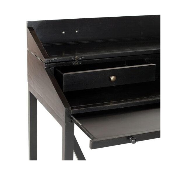 Safavieh Wyatt Writing Desk - Black - AMH6509B