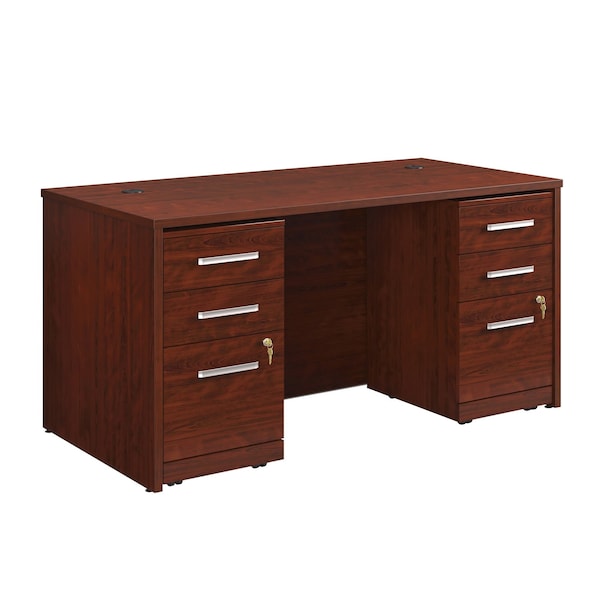 Officeworks By Sauder Affirm 60x30 D &2 3 Drwr Ped Cc Ste A3 - 431787