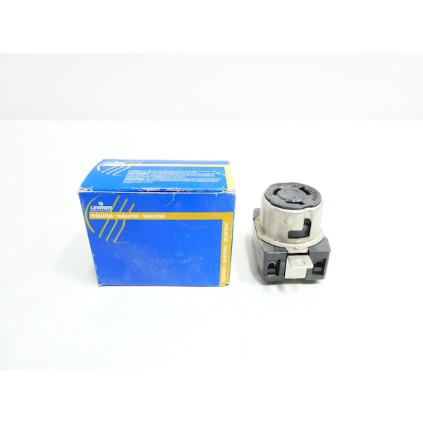 Tomacorriente Leviton LCOKING 3P 4W 125/250V-AC - 6369CR