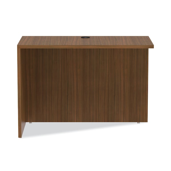 Alera Desk Shell Valencia Reversible Return/Bridge Shell, 23.63 in D X 29.5" H, 42" W X Modern Walnut - VA354224WA