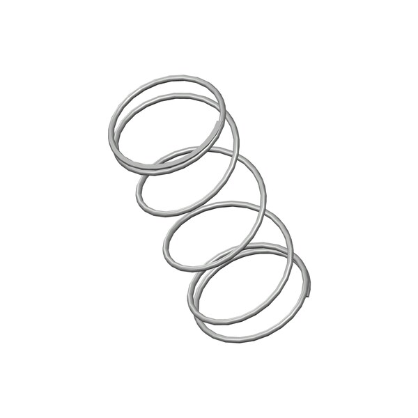 Approved Vendor Compression Spring, O=1.140, L= 2.63, W= .056 R - G709969537