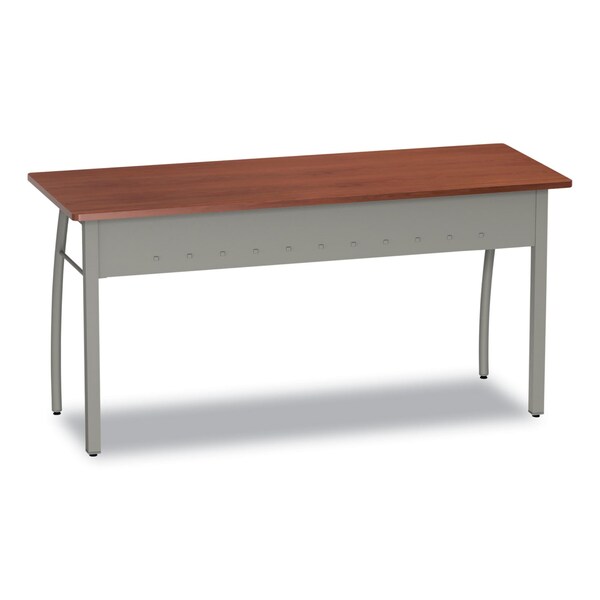 Linea Italia Desks, 23.63 in D X 29.5" H, 59.13" W X Steel, Cherry - LITTR742CH
