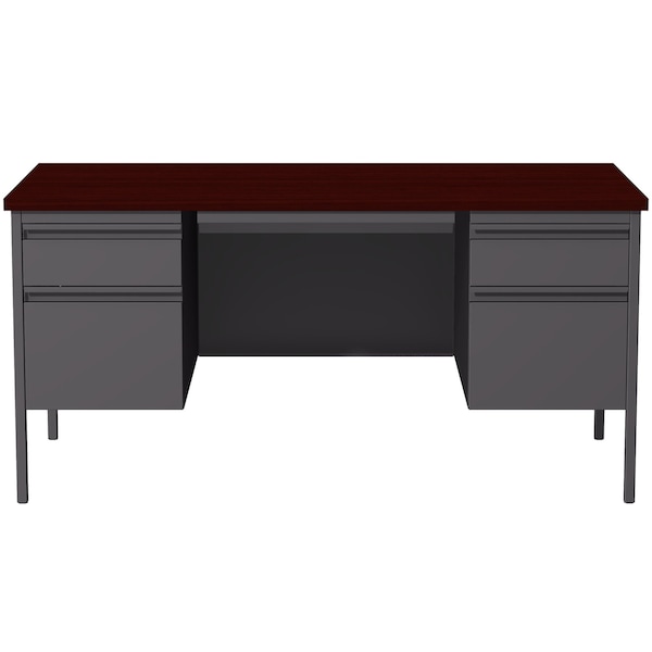 Hirsh Industries Rectangular Office Desk, 30 in D X 29 1/2 in H, 60 in W X - 20102