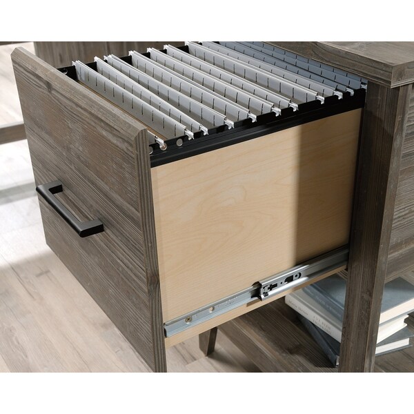 Sauder L-Desk, 66.46 in D X 29.02 in H, 58.66 in W X Engineered wood - 429319