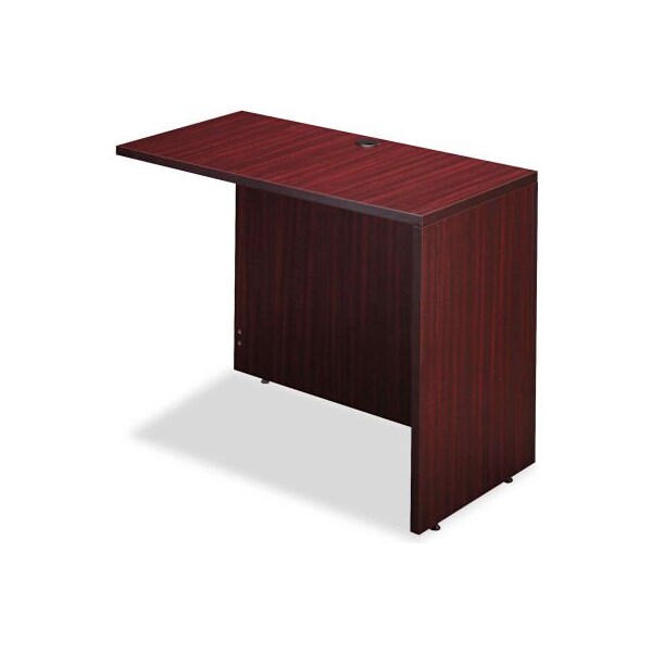 Alera Alera Reversible Return/Bridge - 42"W x 23-5/8"D - Mahogany - Valencia Series - ALEVA354224MY