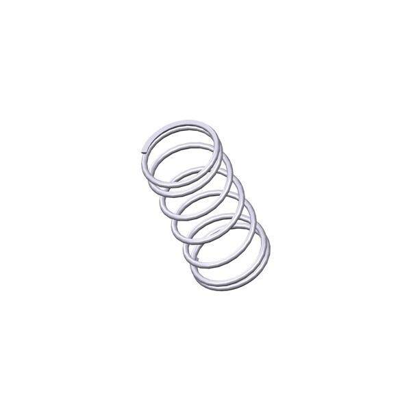 Approved Vendor Compression Spring, O=1.250, L= 2.56, W= .091 - G809963749