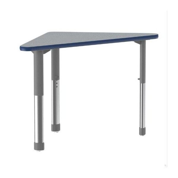 Correll HPL Collaborative Wing Desk, 30 in D X 41 in W X Particleboard - AD3041TF-WING-15-13-37