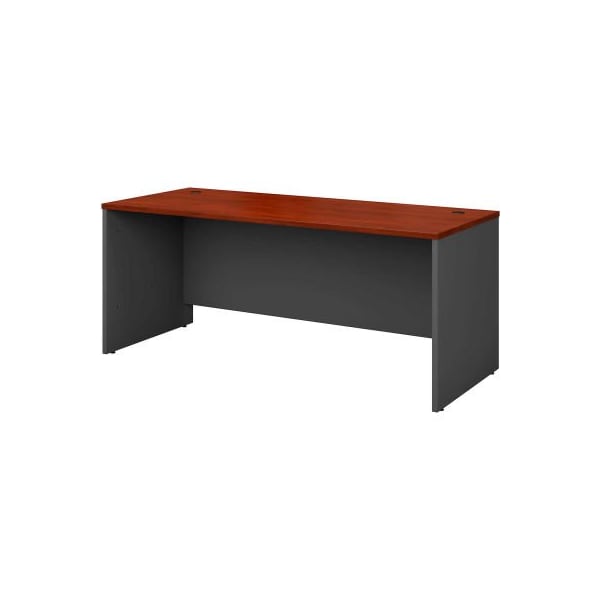 Bush Ind Bush Furniture Wood Desk Shell - 72in - Hansen Cherry - Series C - WC244-36