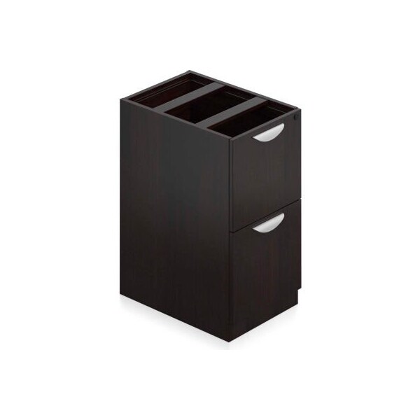 Gec Offices To Go 2 Drawer Pedestal in Espresso - Executive Modular Furniture - SL22FF-AEL