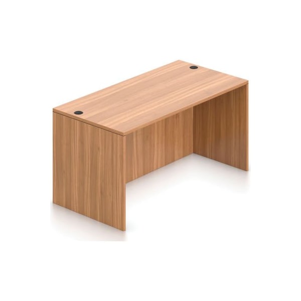 Gec Offices To Go Desk Shell - 60" x 30" - Walnut - SL6030DS-AWL