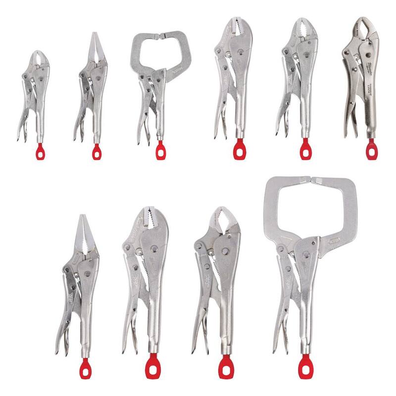 Juego de Pinzas Bloqueables Milwaukee Torque Lock (10 piezas) - 48-22-3690