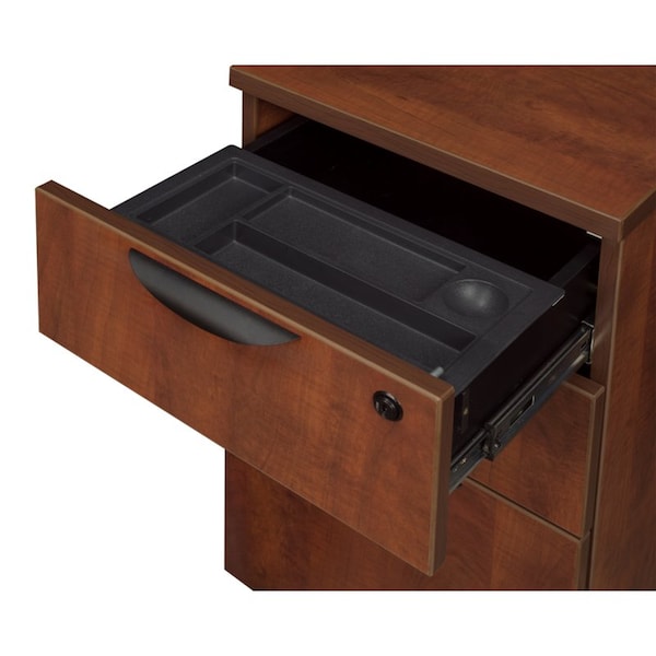 Regency Pedestal Desk Legacy 71" Single Pedestal U-Desk, Cherry, Cherry - LUDSP7135CH