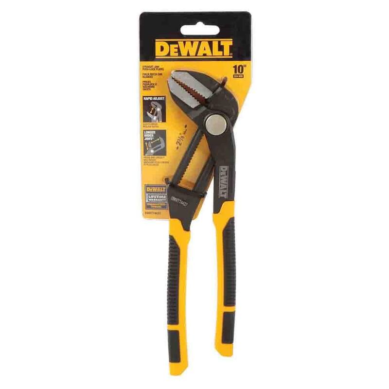 Pinza de Bloqueo Recto de 10 pulgadas DEWALT - DWHT74427