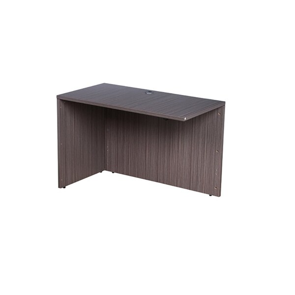 Boss Desk Return Reversible Return, 42" x 20", Driftwood, Driftwood - N191-DW