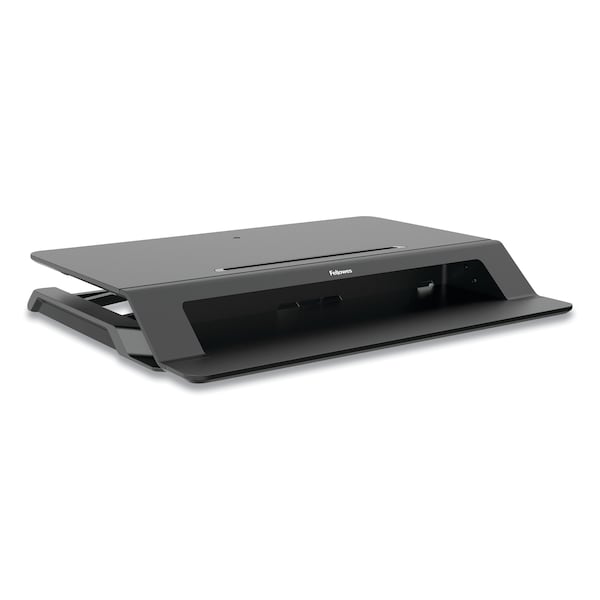 Fellowes Desks, 28.38 in D X 7.62" H, 34.38" W X Black - 8215001