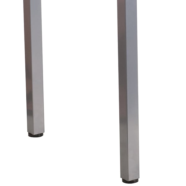 Flash Furniture Contemporary Desk Glass Top Desk w/Supportive Brace, 21-3/4" D X 29-1/4" H, 47-1/4" W X - NAN-YLCD1219-GG