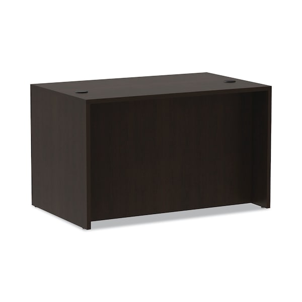 Alera Straight Front Desk Desk Shell, 47.25x29.5", Espresso, 29-1/2" D X 29-1/2" H, 47-1/4" W X Espresso - VA214830ES