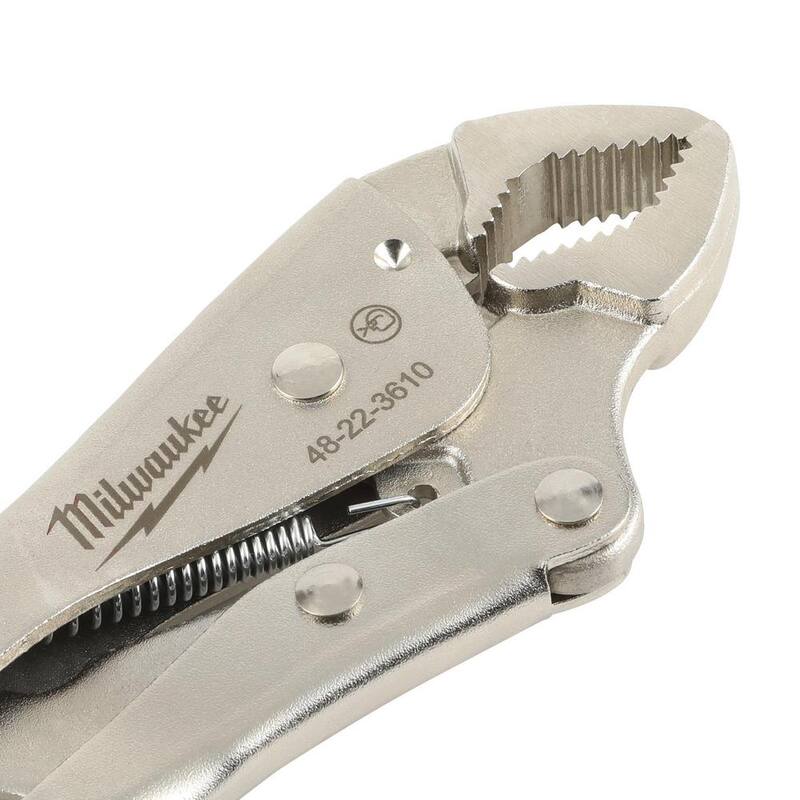 Set de pinzas de bloqueo de torsión Curve Torque Lock de 7 pulgadas y 10 pulgadas de Milwaukee (juego de 2 piezas) - 48-22-3702