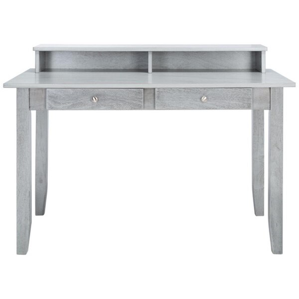 Safavieh Winsome 2 Drawer Desk, Dark Grey - DSK1402B