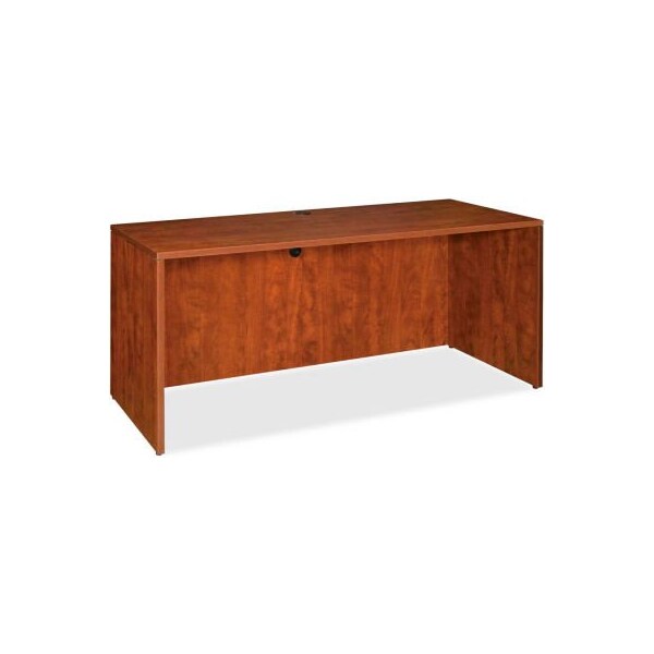 Sp Richards Lorell Credenza Shell - 72"W x 24"D x 29-1/2"H - Cherry - Essentials Series - LLR69412