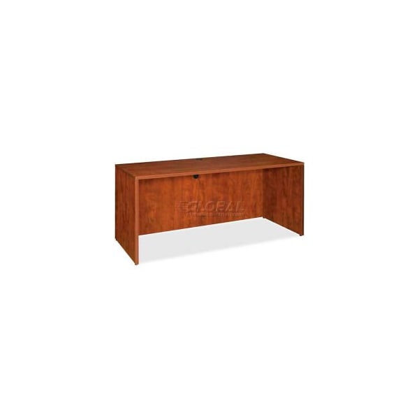 Sp Richards Lorell Credenza Shell - 66"W x 24"D x 29-1/2"H - Cherry - Essentials Series - LLR69413