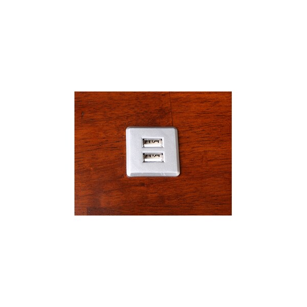 International Concepts Serendipity Desk with 2 Drawers, Espresso - OF581-69