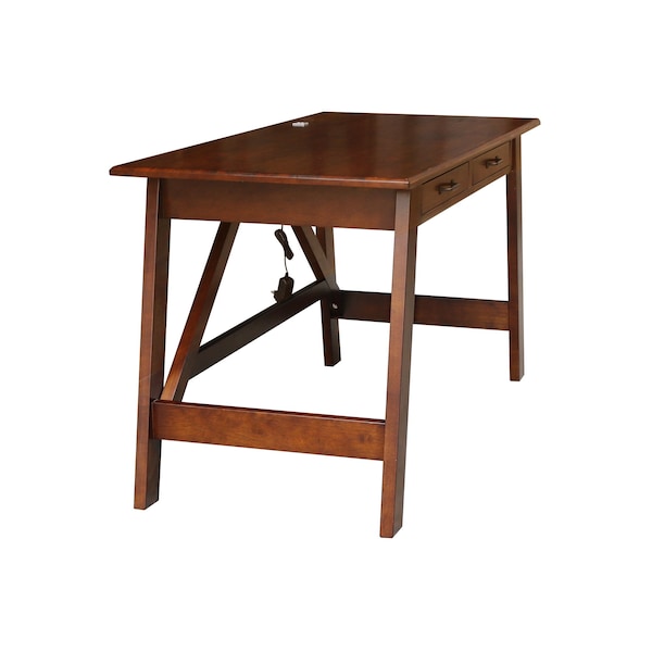 International Concepts Serendipity Desk with 2 Drawers, Espresso - OF581-69