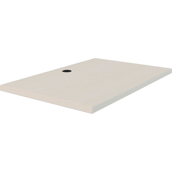 Global Industrial 24 D X 36 in W X Laminate, White - 695927WH